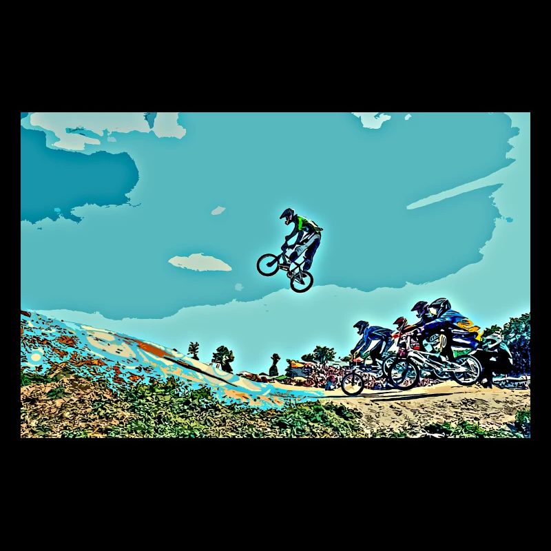 bmx race racing vtt motocross