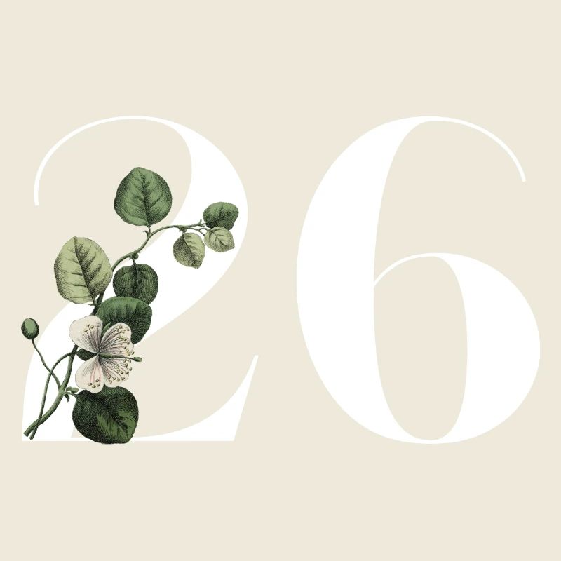 Nummer 26 Blumengrün -26. Blumengeburtstag