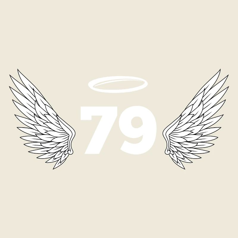Numéro 79 ange - 79e anniversaire ailes