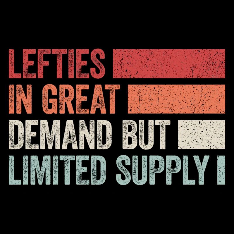 Stolz auf Linkshänder