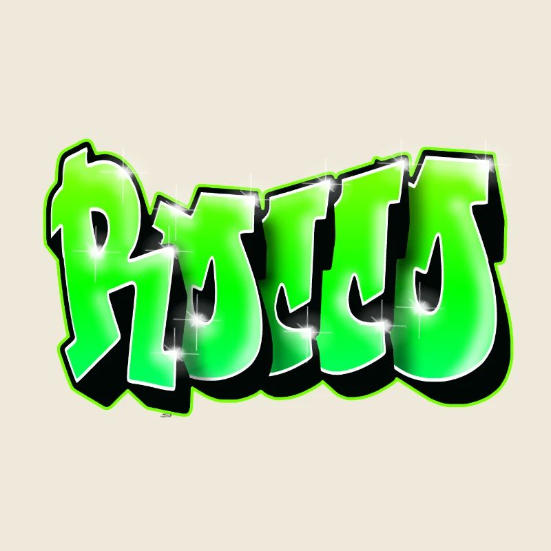 ROCCO GRAFFITI PRINT