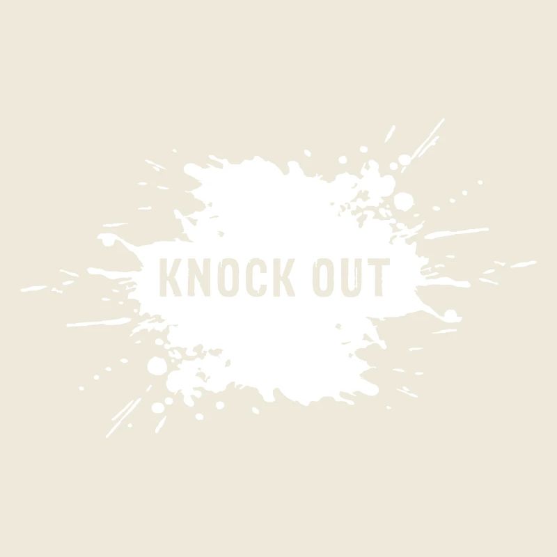 splash knock out | Vectorgraphic