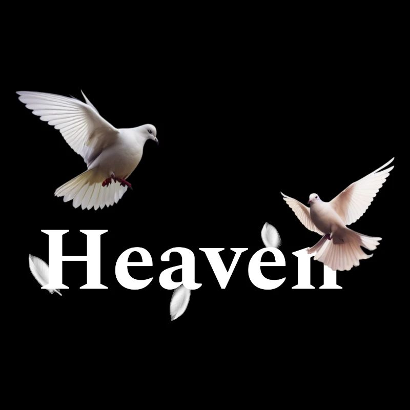 Lumière de colombe céleste