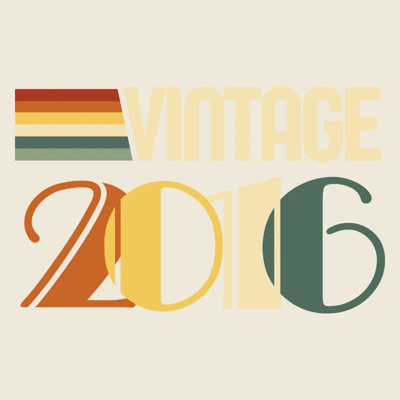 Vintage 2016 - 2016 Birthday Gift