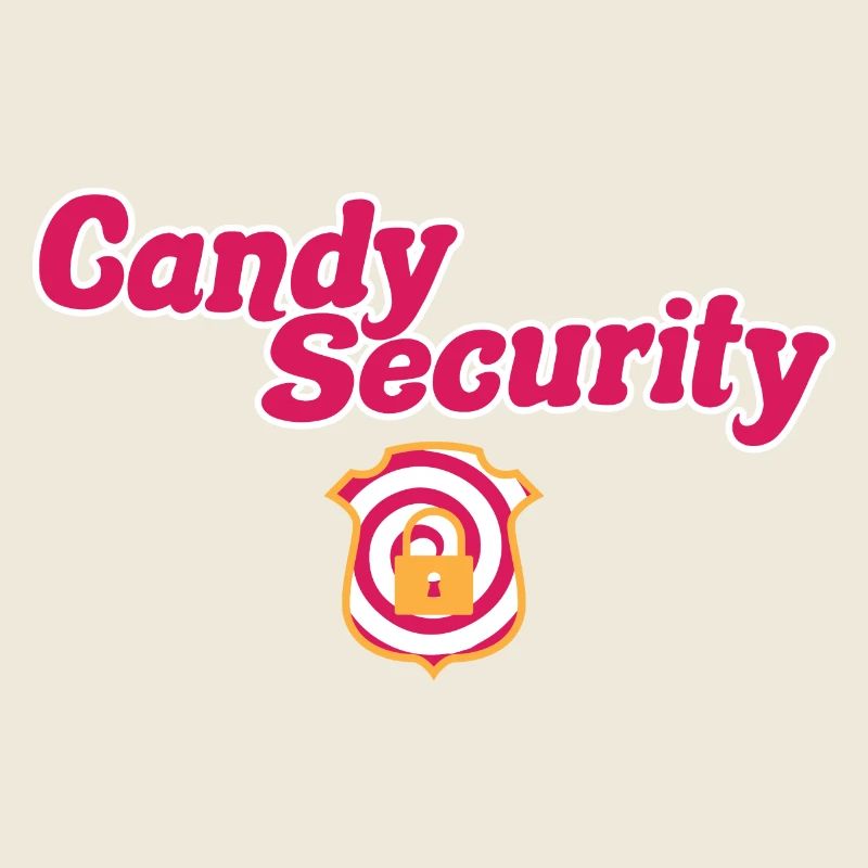 Candy Security Kids Parents Matching Birthday