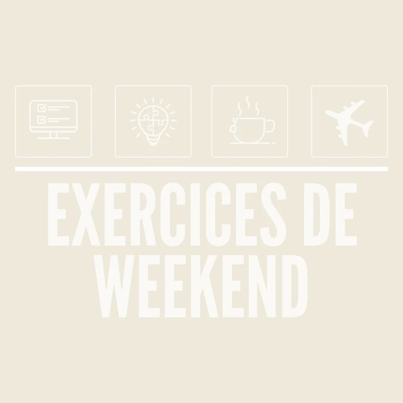 exercices weekend - exercice pour le weekend