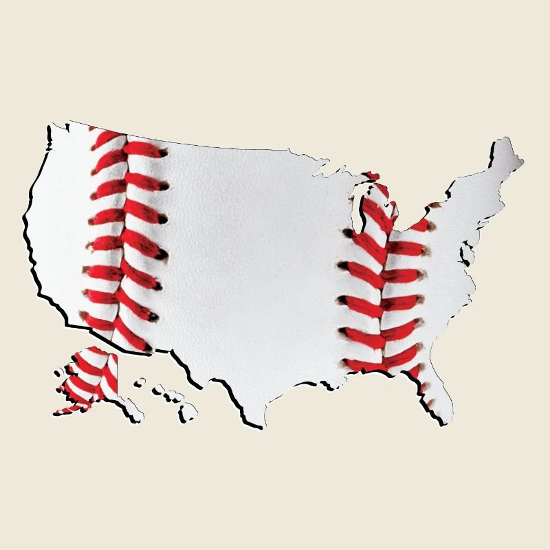 États-Unis | Vrai baseball | Carte