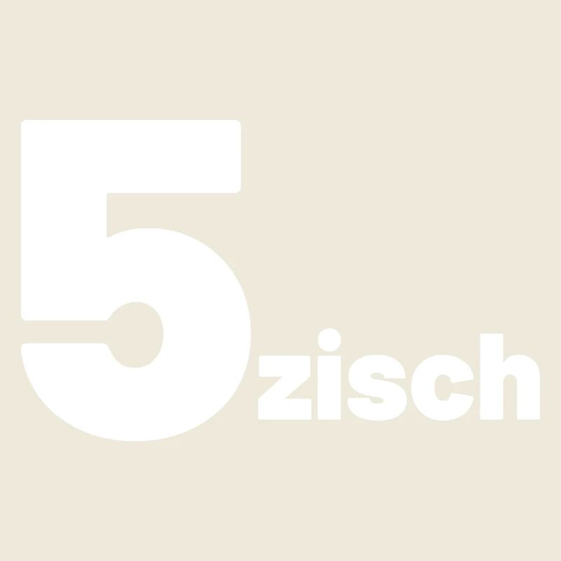 5zisch 50. Geburtstag Fünfzig
