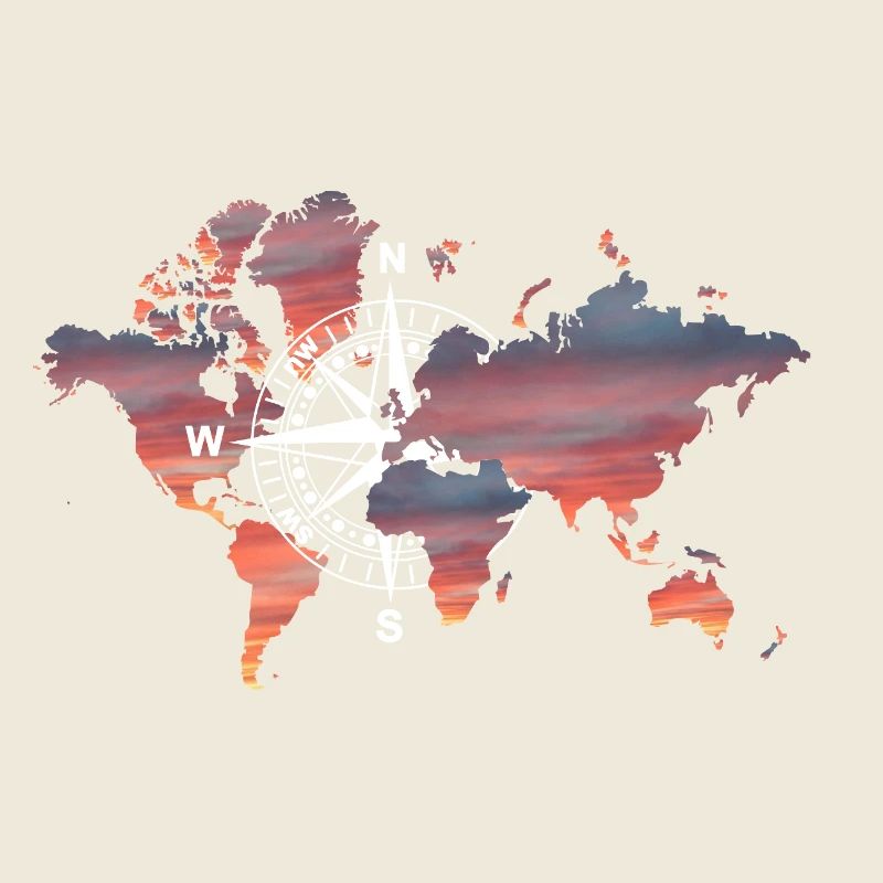 Welt Kompass