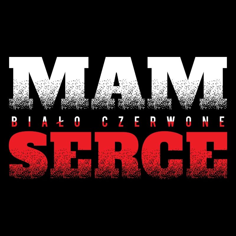 Polen - czerwone serce