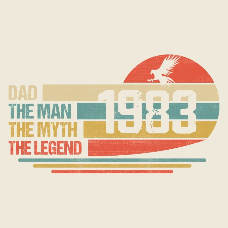 Bester Papa der Welt seit 1983 Vatertag