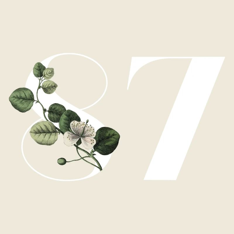 Nummer 87 Blumengrün - 87. Blumengeburtstag