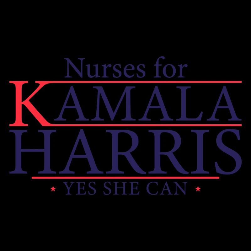 Infirmière Chat Dame pour Kamala Harris 2024 - Kamala