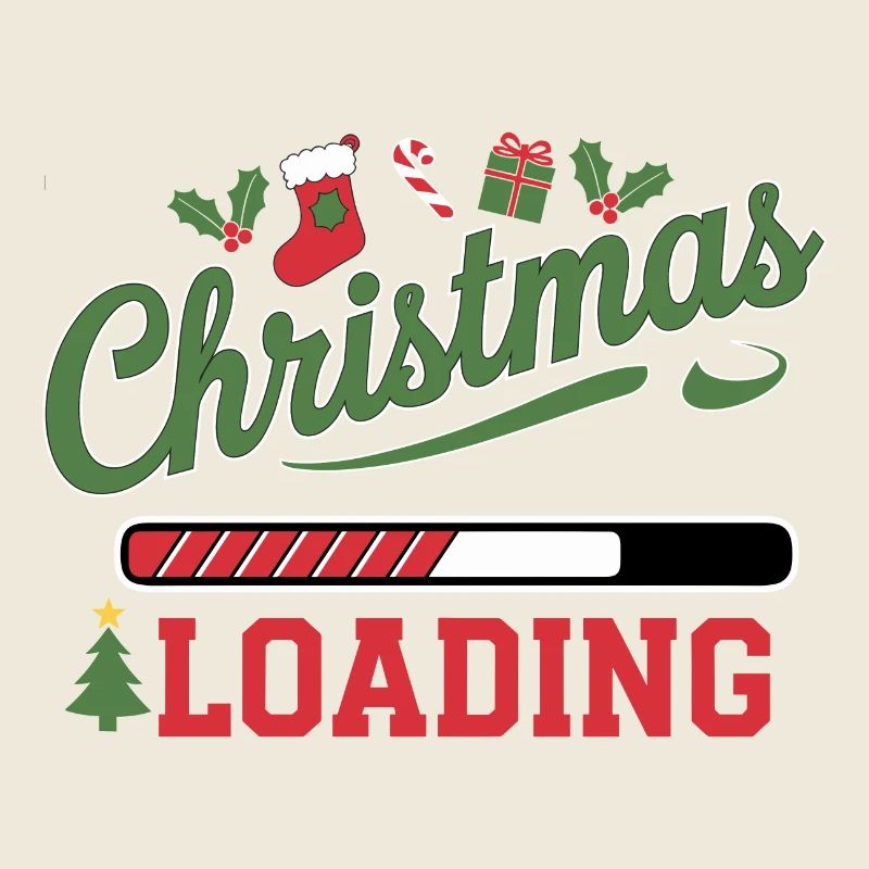 Christmas Loading Ladebalken Weihnachten