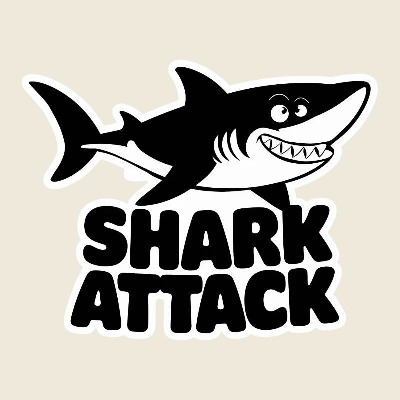 Shark Shark Attack Sea Lover