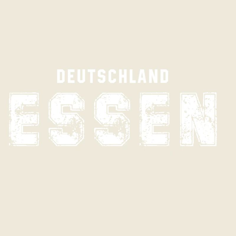 Allemagne Essen - Conception de texte délavée