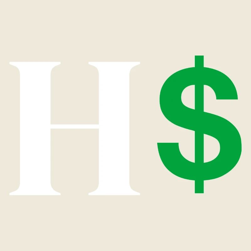 Buchstabe h Dollar