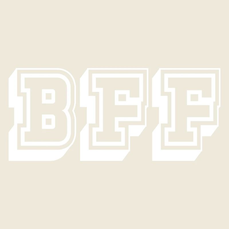 BFF Tshirt blanc