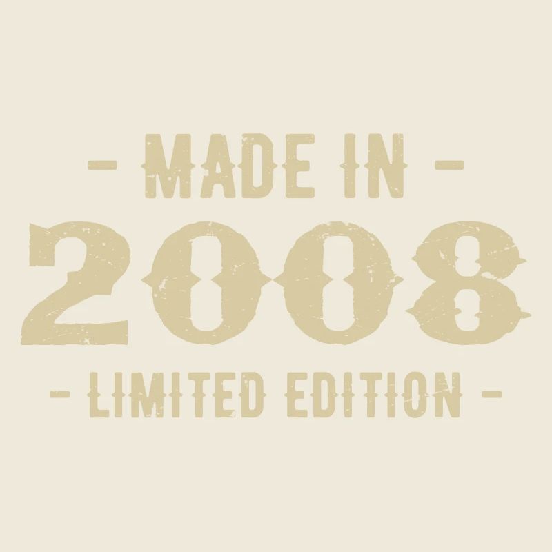 Vintage 2008 Édition Limitée Cadeau 2008