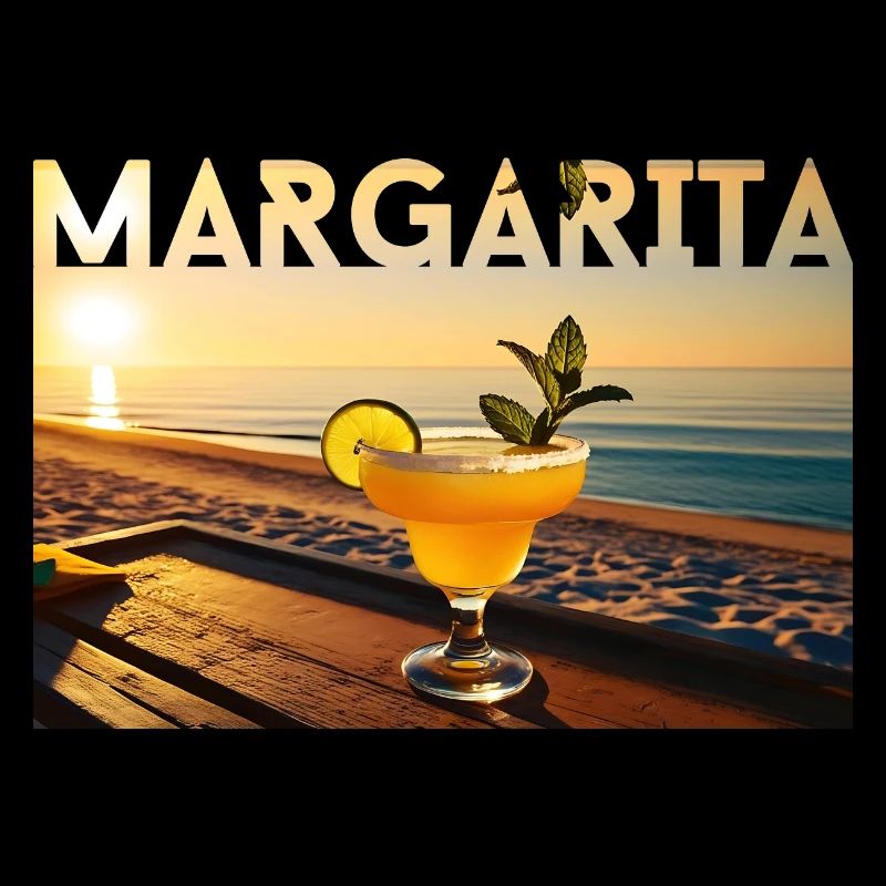 Margarita before sunset