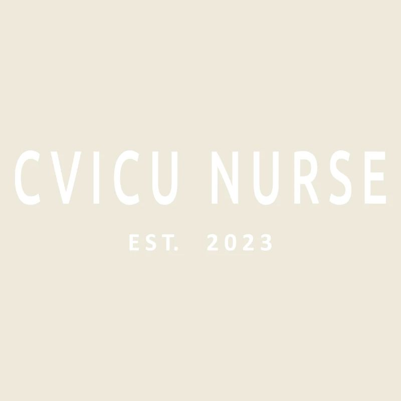 CVICU Krankenschwester Est. 2023 Abschluss Krankenpflegeschüler