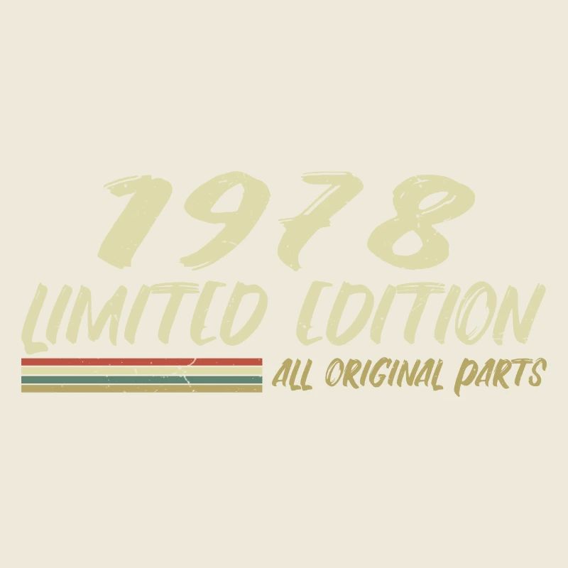 1978 Geburtstag Geschenkidee 1978