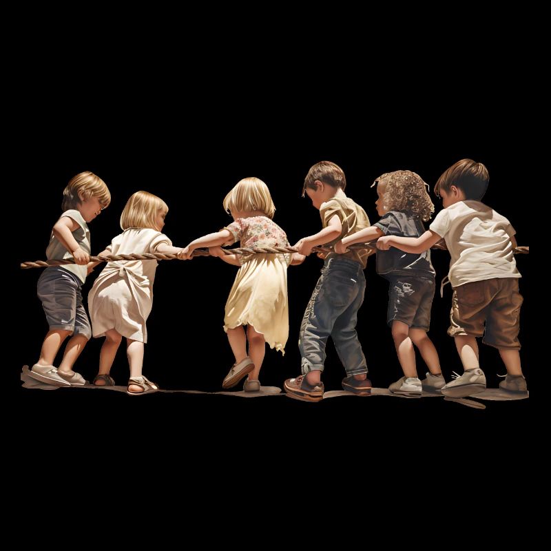 Le tir à la corde, un jeu d’enfant ?