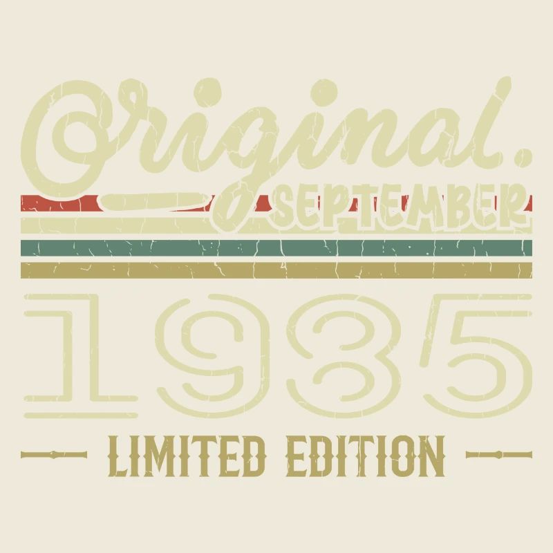 September 1985 Geburtstagsgeschenk September 1985