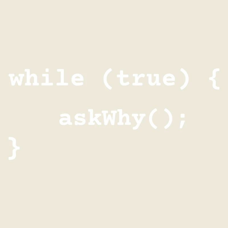 Loop of Overthinking Funny Coding Design Gift