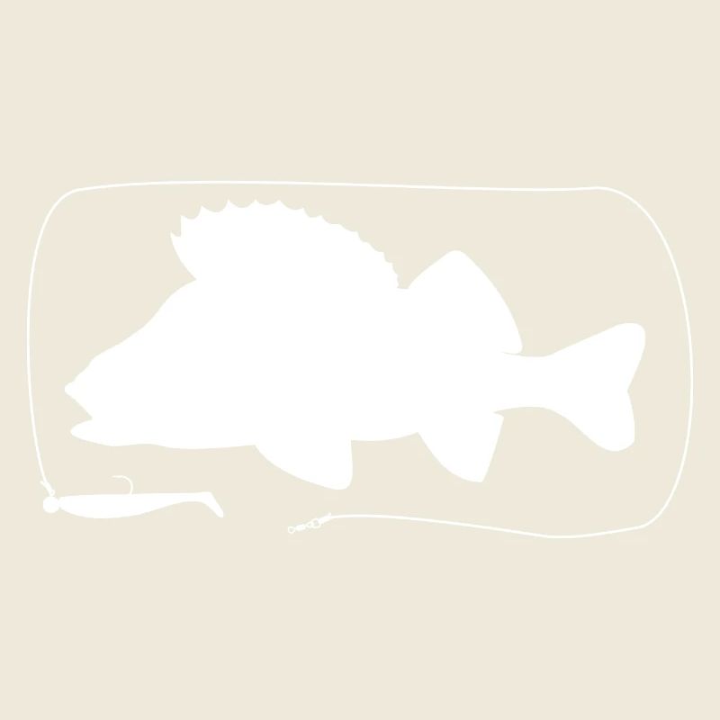 Barsch mit Gummifisch