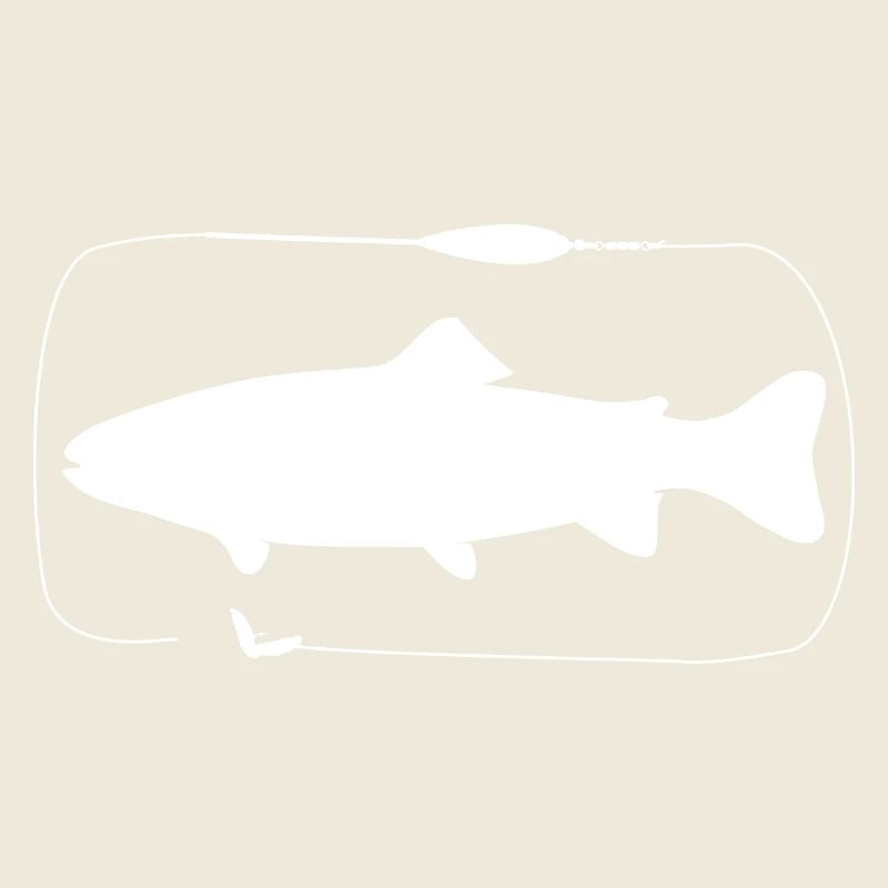 Assemblage de truite Sbirolino avec mouche de l’abeille