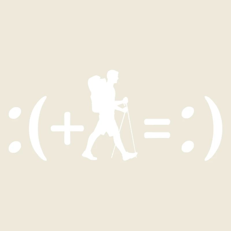 Hiking makes me happy, happiness formula