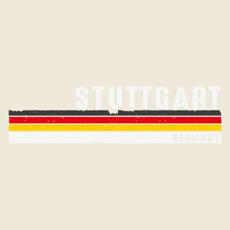 Stuttgart Deutschland Retro Vintage - Deutsch