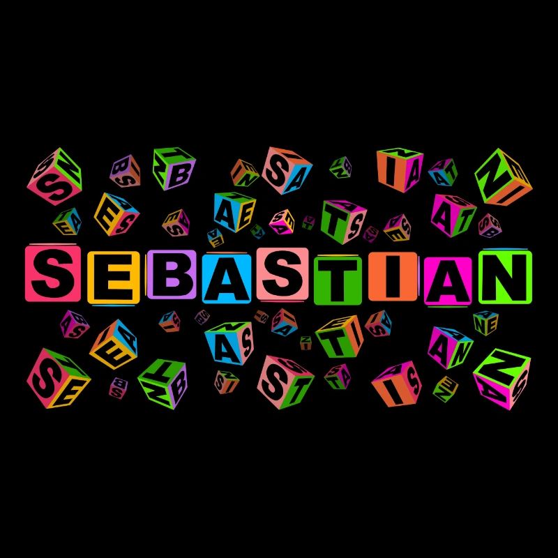 SEBASTIAN colourful cubes