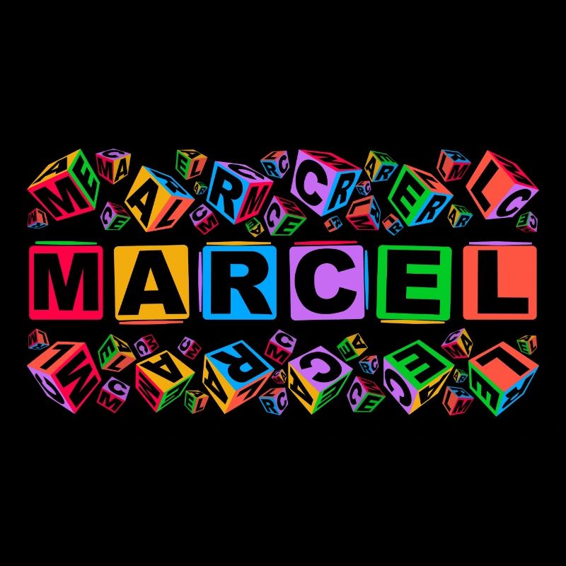 MARCEL colourful cubes