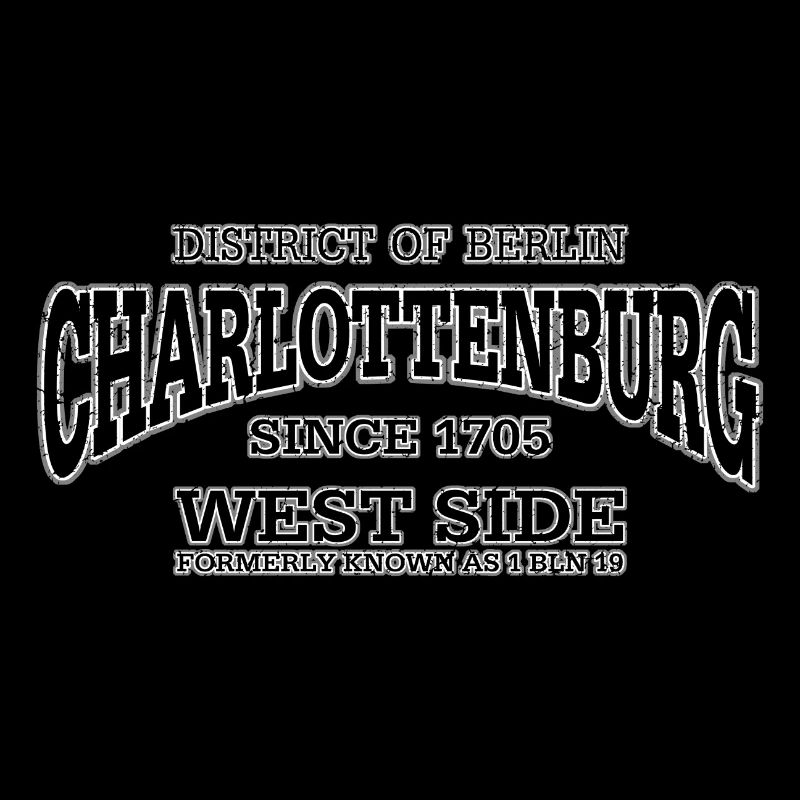 Charlottenburg Berlin West Side (black oldstyle)