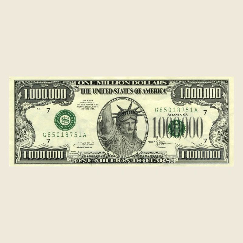 1 million de dollars