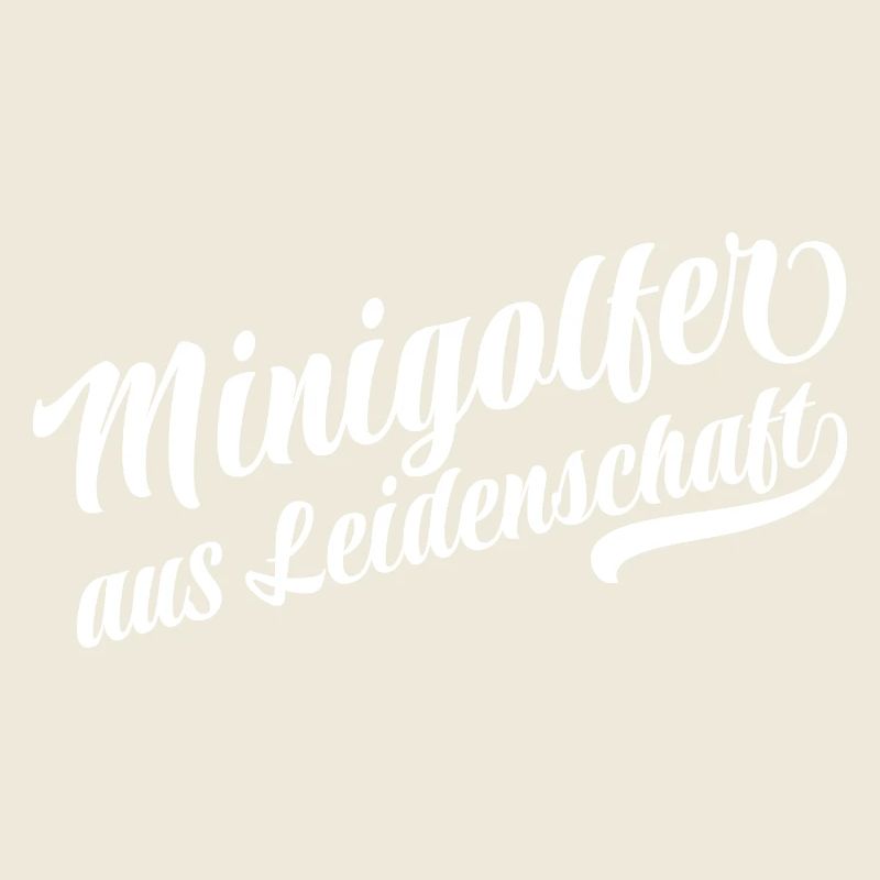 Minigolfer aus Leidenschaft