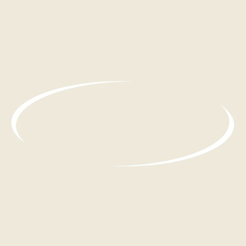 Cercle à la mode blanc