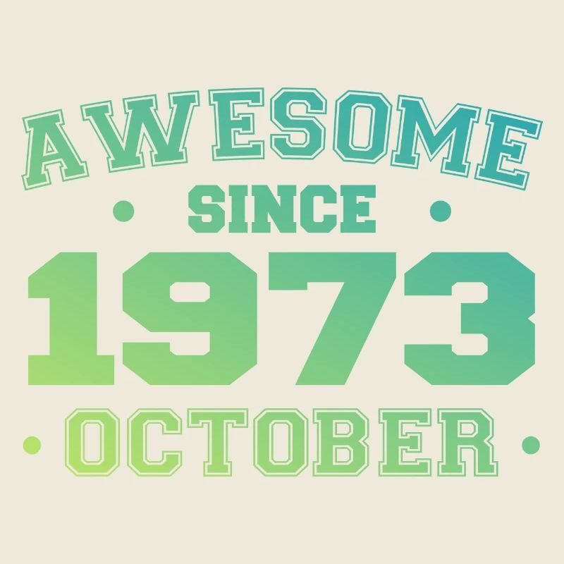 Octobre 1973 - Cadeau Anniversaire Octobre 1973