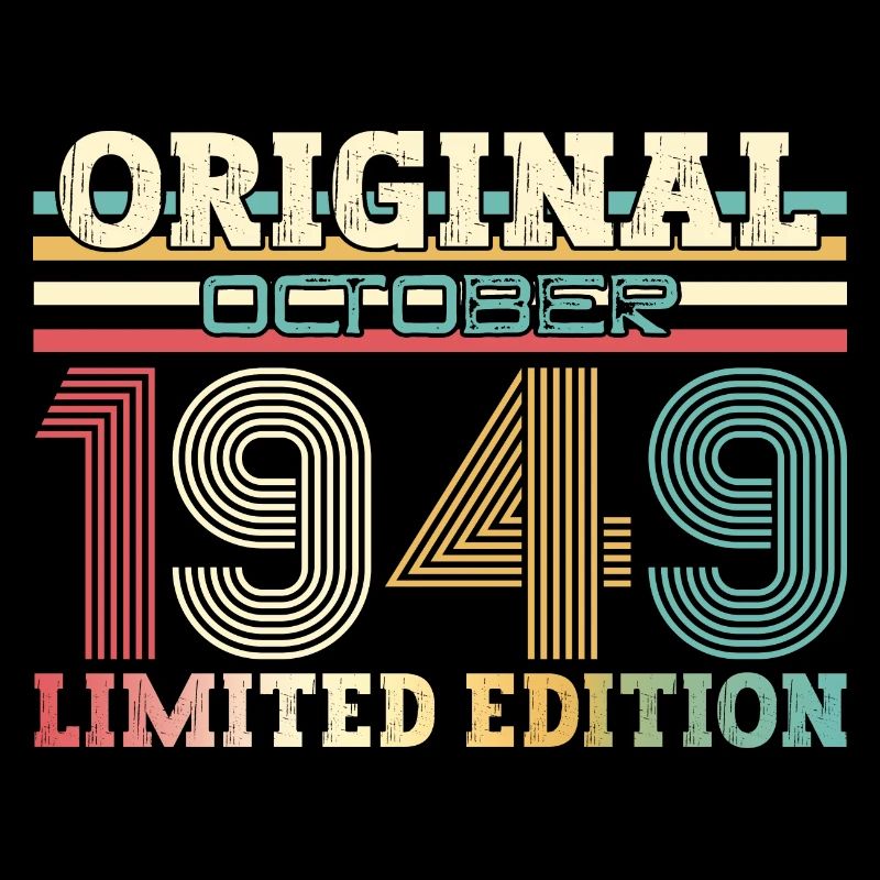75th Birthday Legend October 1949 Volume 49