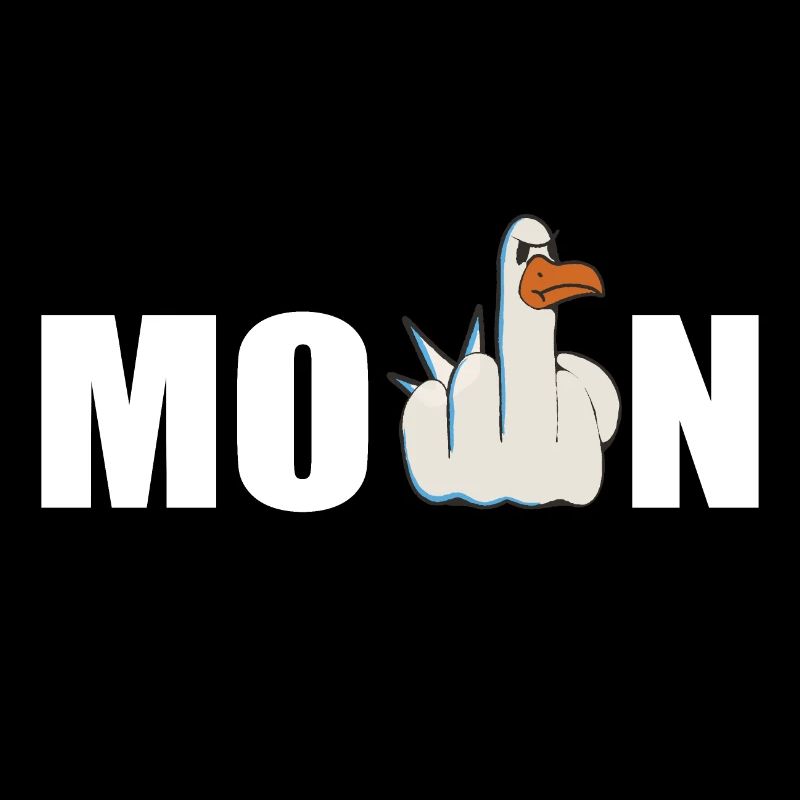 MOIN Mittelfinger Möwe