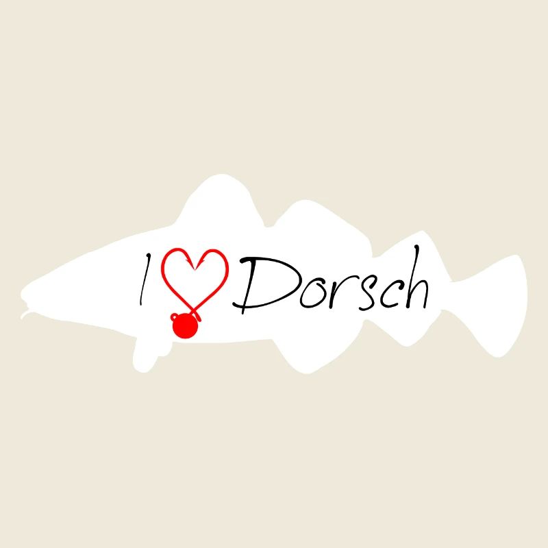 I Love Dorsch weiss