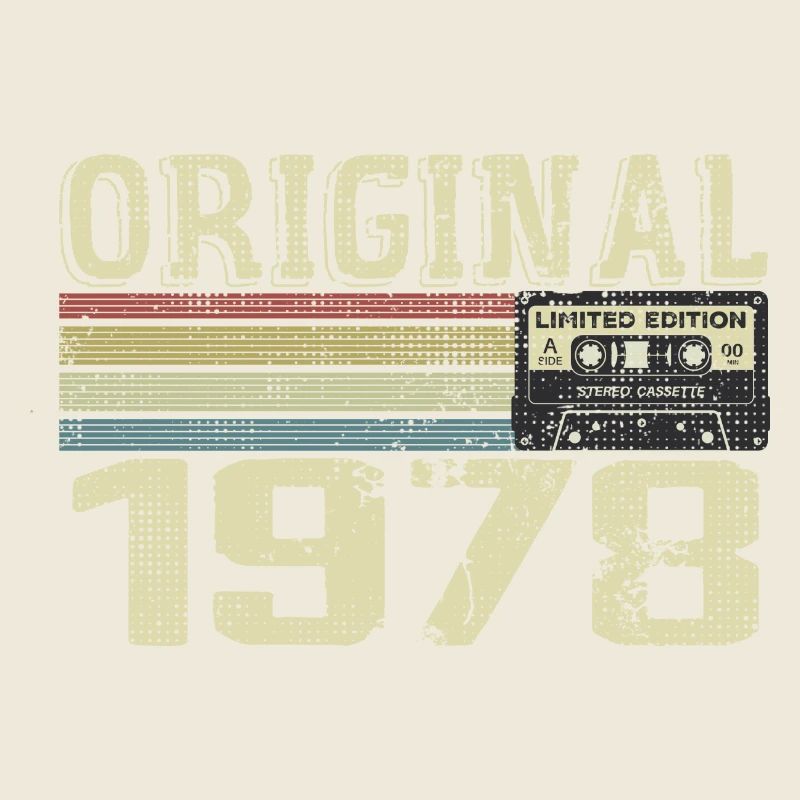 1978-Geburtstagsfeiern - Retro-1978-Geschenk