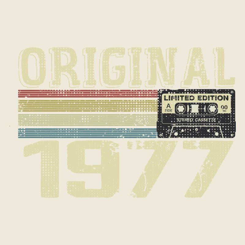 1977-Geburtstagsfeiern - Retro-1977-Geschenk