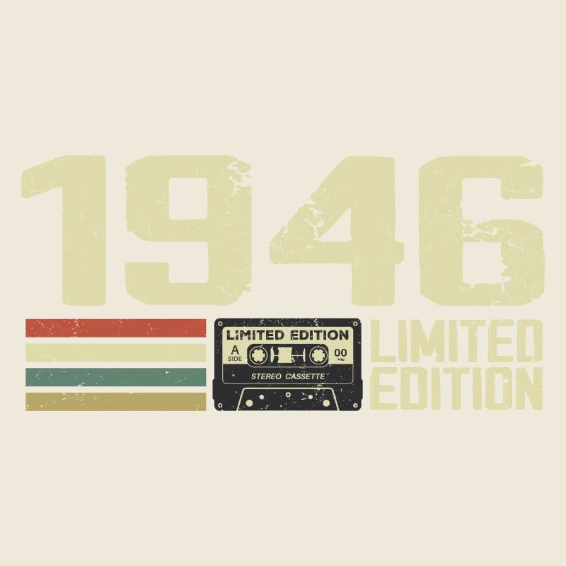 Born in 1946 - Vintage 1946 - 78th Birthday Retro
