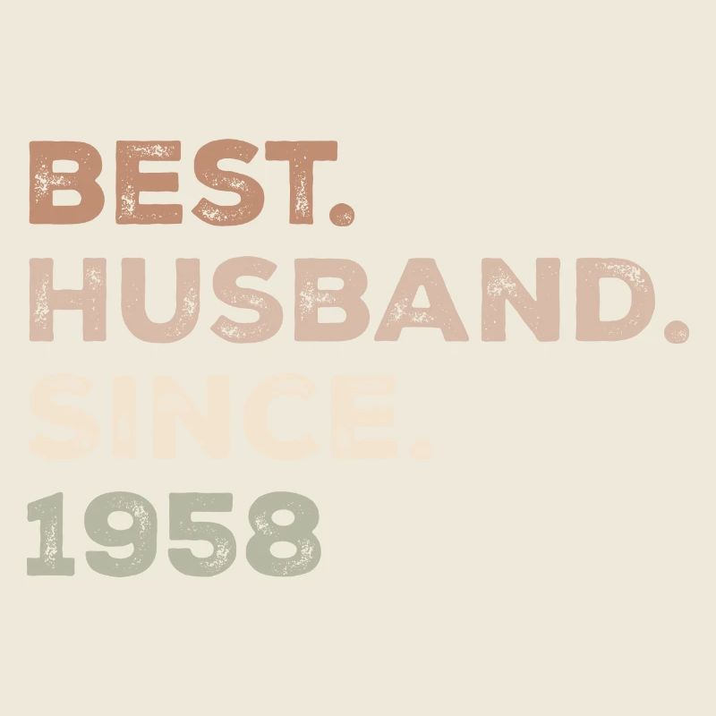 Best Husband Since 1958 Anniversary Gift