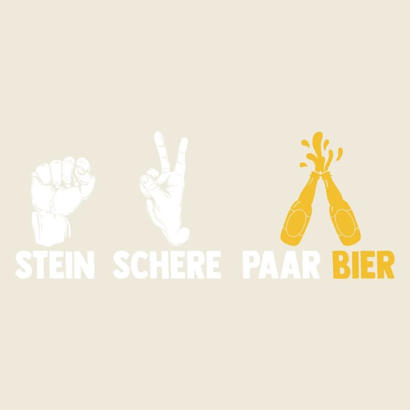 Pierre Ciseaux Couple Bière
