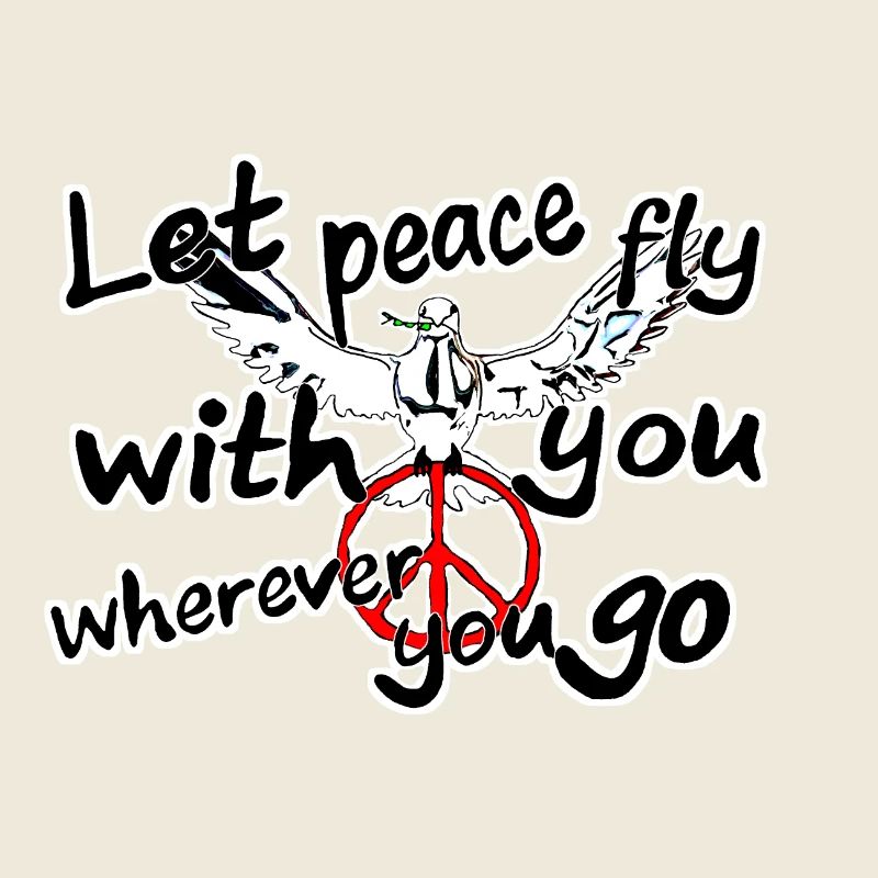 Let peace fly with you