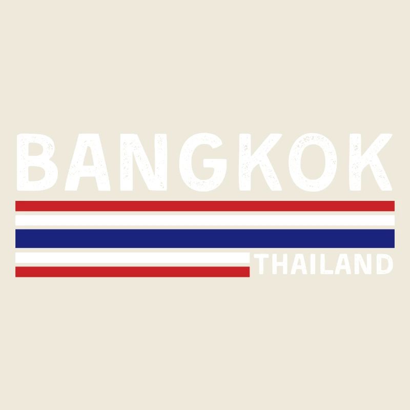Bangkok Thailand Flag T-Shirt